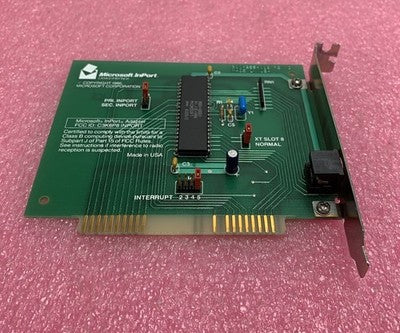 Microsoft InPort 800-255-018 Rev: G C3K6P8 Vintage Adapter Card
