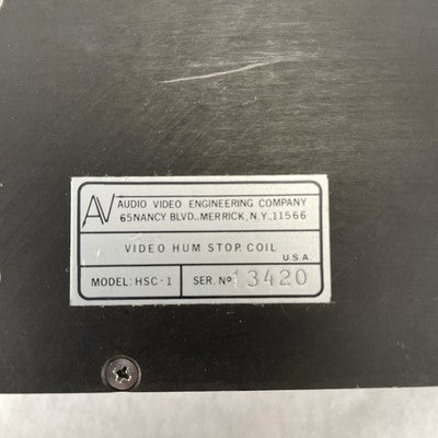 Video Hum Stop Coil HSC-1  AVEC