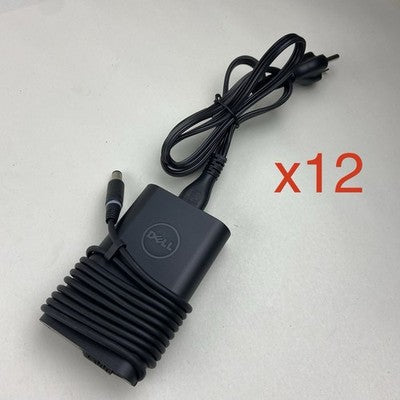 Dell 3F1CN DA65NM130 65W 19.5V 3.34A 7.4mm Laptop AC Adapter - Lot Of 12