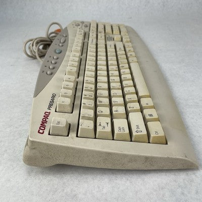 Compaq Presario Wired Multimedia Keyboard SK-2700 Beige PS/2