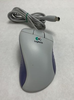 Logitech M-CV46 MouseMan PS/2-Wired 4-Button Trackball Mouse - Tested