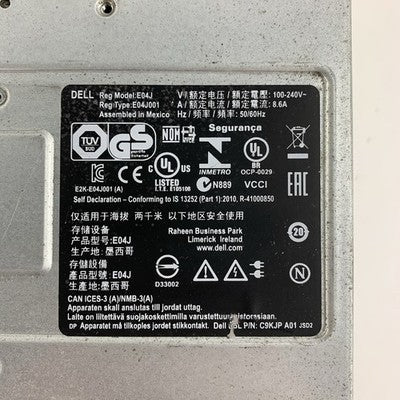 Dell PowerVault MD3220i - Chassis and Power Supplies Only