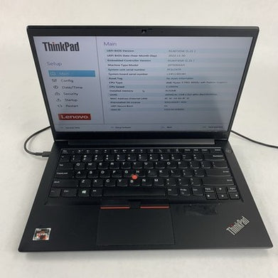 Lenovo ThinkPad E14 Gen 2 14" Ryzen 5 PRO 4650U 2.1GHz 8GB Ram No OS/HDD/AC/Batt