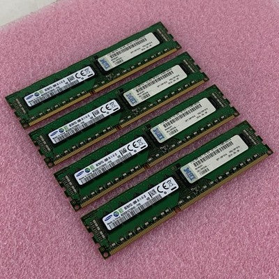 Samsung M393B1G73BH0-YH9 8 GB 2RX8 PC3L 2Rx8 Server Ram Lot of 4x 32 GB Total