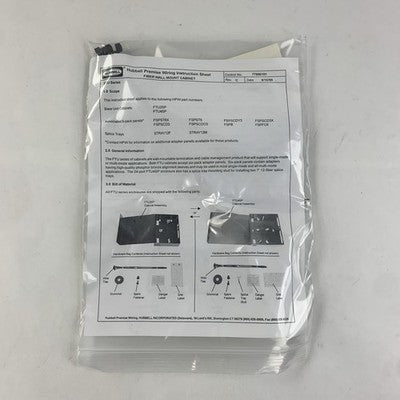 Hubbell FTU2SP Black Powder Wall Mount Wiring Box - New in Box