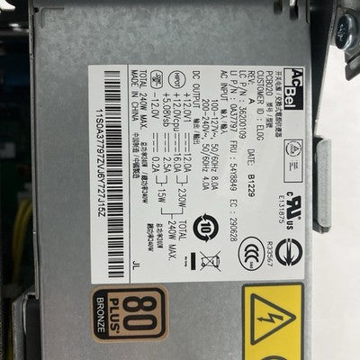 Lenovo ThinkCentre M92P SFF Intel Core i5-3470 3.2GHz 1x4GB RAM No HDD No OS