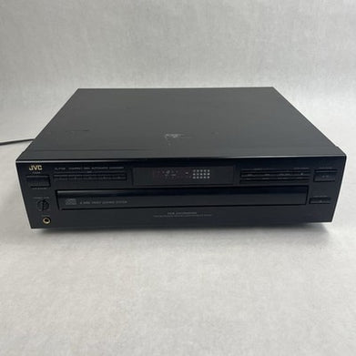 JVC XL-F108BK CD Changer 5 Compact Disc Player No Remote No Power Cord Tested