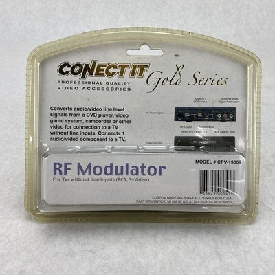 New RF Modulator CPV-19009 Conect It Gold Series