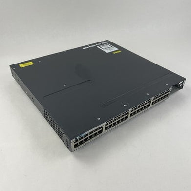 Cisco WS-C3750X-48PF-S 48 Port PoE Tested Reset