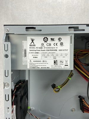 InWin LW-Z638T Micro Tower Computer Case Power Man IP-S350CQ2-0 350W PSU