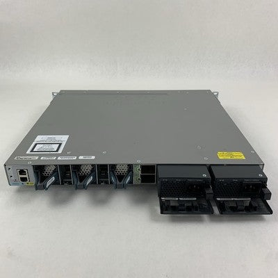Cisco WS-C3850-48PW-S PoE+ 48-Port Network Switch Tested w/ C3850-NM-4-1G