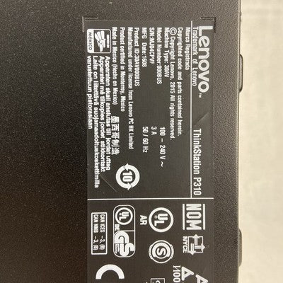 Lenovo ThinkStation P310 SFF Intel Core i7-6700 3.4GHz 8GB RAM No HDD\OS K1200