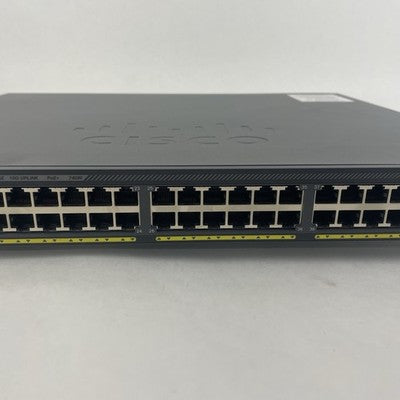 Cisco Catalyst WS-C2960X-48FPD-L V07 48-Port Gigabit Managed PoE+ - Tested