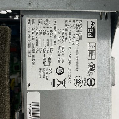 Lenovo ThinkCentre M81 SFF Intel Core i3-2100 3.1GHz 2x2GB RAM No HDD No OS