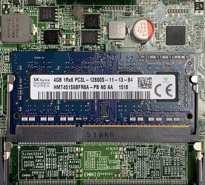 HP Pro One 400 G1 AiO Motherboard Intel Core i5-4590T 2GHz 4GB RAM 1 Stick