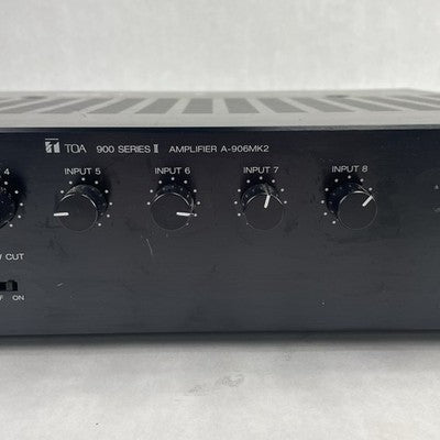 TOA  A-906MK2 Mixer/Preamplifier Power Tested