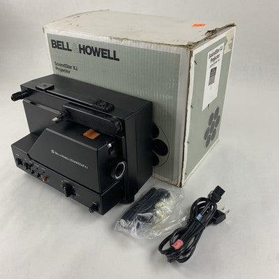 Bell & Howell Soundstar 11 XJ Projector Lamp and Mic Tested Reel Untested