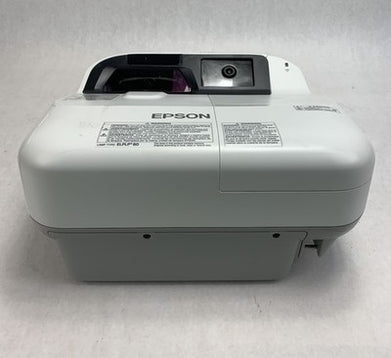 Epson BrightLink 595Wi H599A LCD Lamp Projector 1221 Lamp Hours - No Remote
