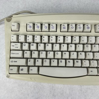 Memorex EZ-ACCESS Computer Wired Keyboard MX2500 Multimedia Tested