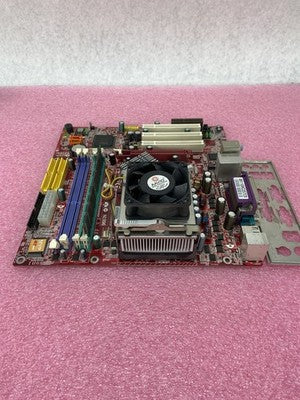 Micro Star MS-6743 Motherboard Intel Celeron 2.4GHz 512MB RAM w/IO