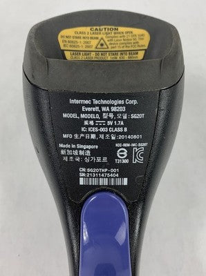 Intermec SG20T USB-Wired Handheld Barcode Scanner