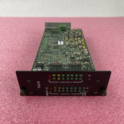 GE Security Fiber Options B743AVR-RSTL Digital Audio/Video Transmitter