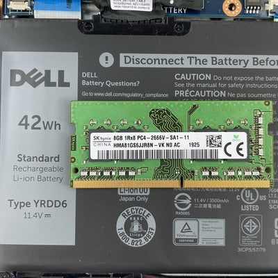 Dell Vostro 3590 15.6" i7-10510U 4.30 GHz 8 GB RAM No SSD No OS No AC