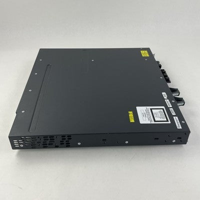 Cisco WS-C3750X-48PF-S 48 Port PoE Tested Reset
