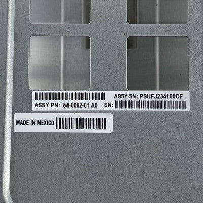 Pure Storage 84-0062-00 Flash Array Power Supply Backplate Accessory