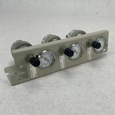 HP 19246-60540 Gas Pressure Control Assembly w/ 3 Regulators & Gauges~5890 II