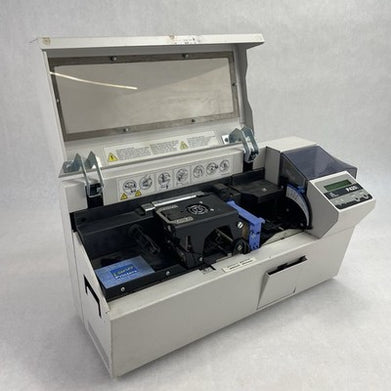 Zebra Eltron P420i Color Duplex ID Card Printer Parts Or Repair No Power Cord