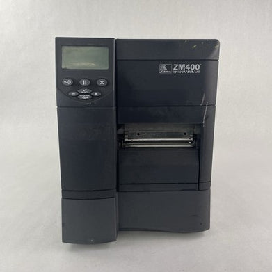 Zebra ZM400 200dpi 2PL Label Printer - Parts or Repair READ
