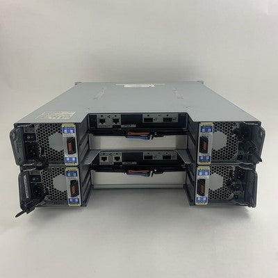 NetApp DS4246 NAJ‑0801 4U 24‑Bay Disk Shelf Chassis 2x IOM6 4x PSUs No HDDs