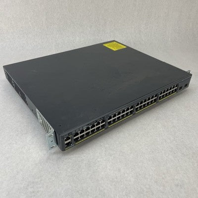 Cisco Catalyst WS-C2960X-48FPD-L 48-Port Gigabit Managed PoE+ V08 - Tested