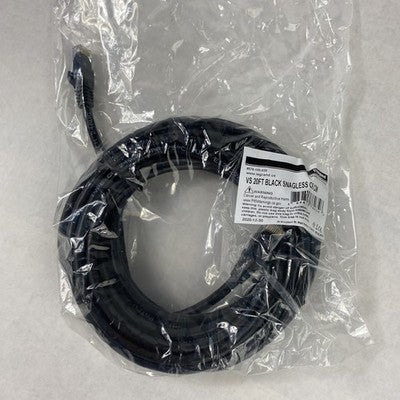 Legrand 576-135-020 20FT Black Snagless C6 CM (Lot of 10)