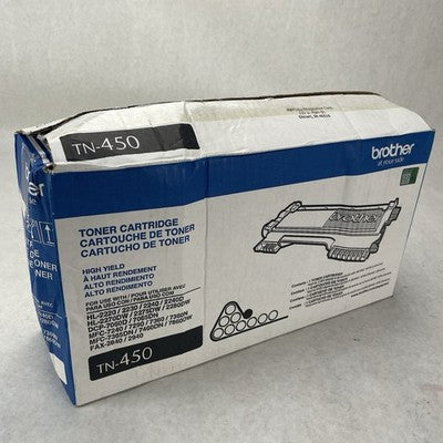 Brother TN450 TN-450 Black Toner Cartridge
