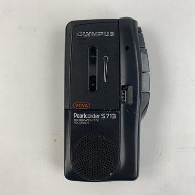 Olympus Pearlcorder S713 Microcassette Recorder - Untested