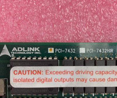 Adlink PCI-7432 Digital I/O Card