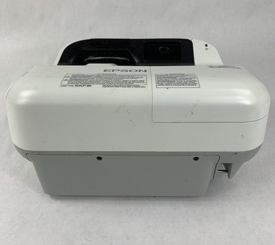 Epson BrightLink 595Wi H599A LCD Projector 205 Lamp Hours - No Remote Loud Fan