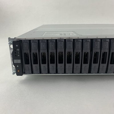 NetApp NAJ-1001 Disk Array Controller 24 Caddies 2x PSU 2x IOM6 Controller Cards
