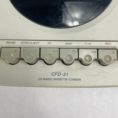 Sony CFD-21 CD Radio Cassate Recorder/Player For Parts