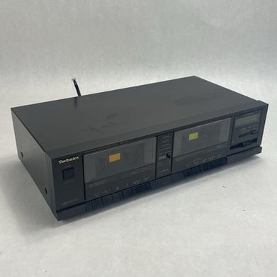 Technics RS-T24 Dual  Cassette Deck Player Recorder Dubbing Untested Parts
