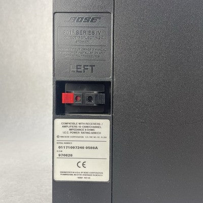 Bose 201 Series IV Direct Reflecting Left/Right Speaker Set