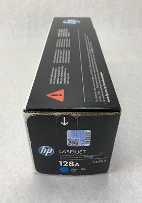 HP LaserJet 128A CE321A Cyan Print Cartridge Exp: Mar 2019