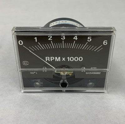 Beede QA254366002 0-6 x 1000 RPM Gauge