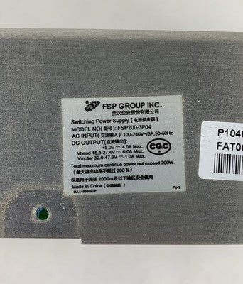 Zebra FSP 105SL P1046930 Power Supply