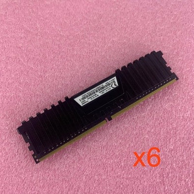 Corsair CMK16GX4M4A2666C16 Vengeance LPX 4 GB 1x4GB RAM DDR4 2666MHz Lot of 6x