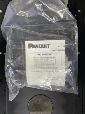 Panduit PatchRunner Dual Side Vertical Cable Manager PRV12 84"H x 12"W X 16.5"D