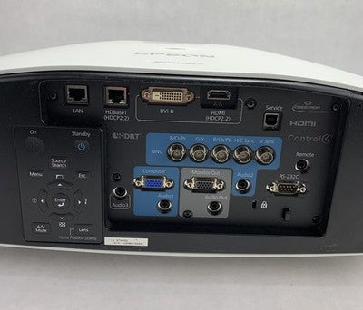 Epson H762A Pro G7400U LCD Lamp Projector - Parts or Repair No Lamp No Lens