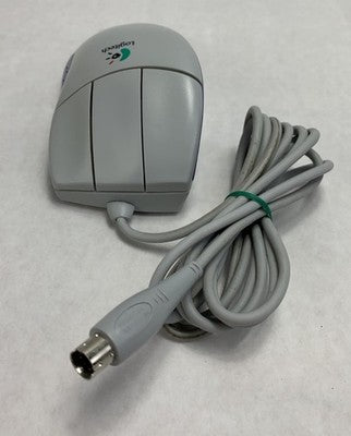 Logitech M-CV46 MouseMan PS/2-Wired 4-Button Trackball Mouse - Tested